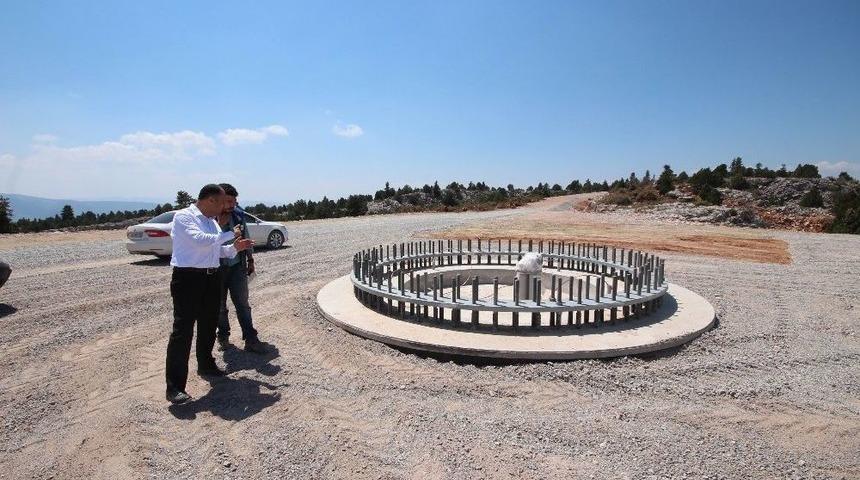 Beyşehir&rsquo;de R&uuml;zgar T&uuml;rbini Enerji Santrali Kuruluyor