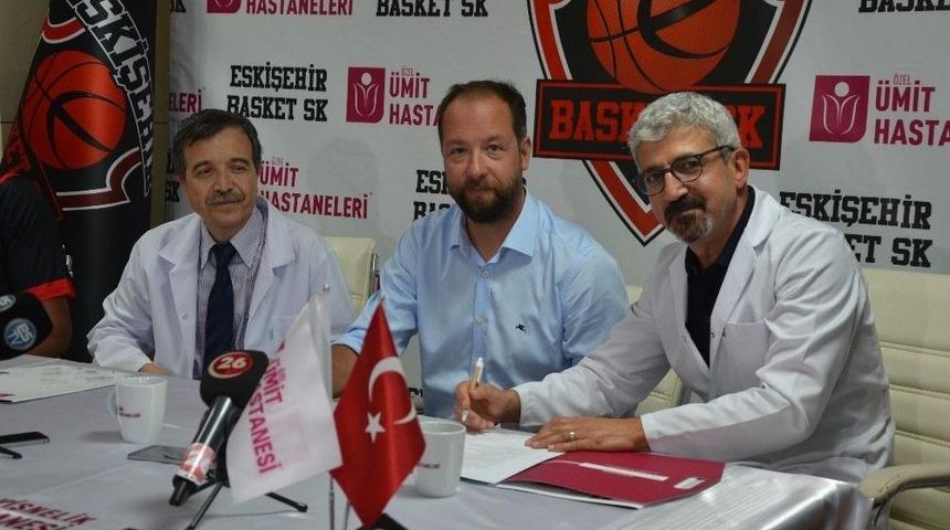 Eskişehir Basket Özel Ümit Hastanesi İle Yoluna Devam Ediyor