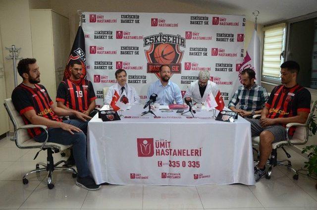 Eskişehir Basket Özel Ümit Hastanesi İle Yoluna Devam Ediyor