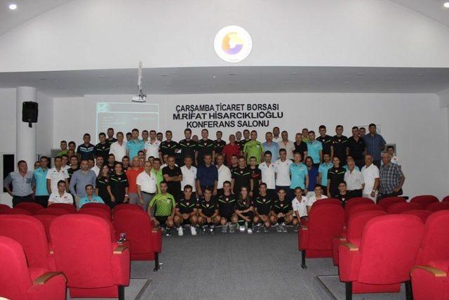 Çarşamba’da Hakem Ve Gözlemcilere Seminer