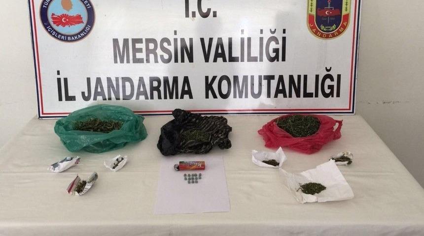 Mersin&rsquo;de Uyuşturucu Operasyonu