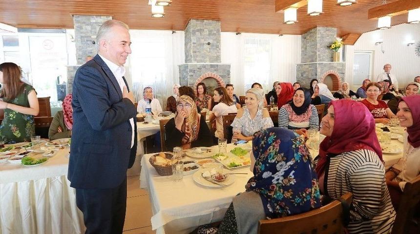 Başkan Zolan &lsquo;benim Mahallem&rsquo; Projesini Kadınlara Anlattı