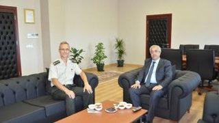 İl Jandarma Komutanı Albay Oğuz, Rektör Şengörür İle Görüştü