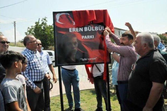 Eren'in Adı Yalova’Daki Çocuk Parkında Yaşayacak