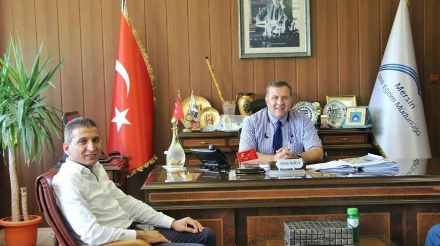 Baro Başkanı Er, Milli Eğitim M&uuml;d&uuml;r&uuml; Koca İle Bir Araya Geldi