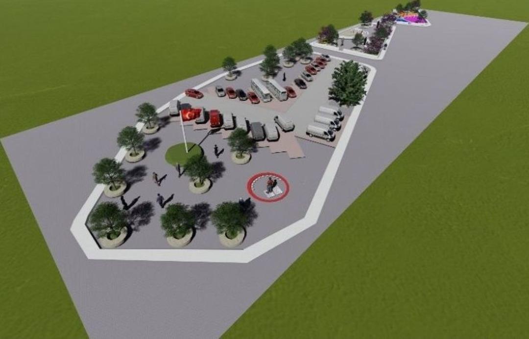 İneg&ouml;l&rsquo;e Modern Meydan Parkı