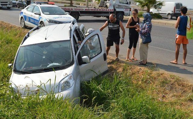 Manisa’da Trafik Kazası: 3 Yaralı