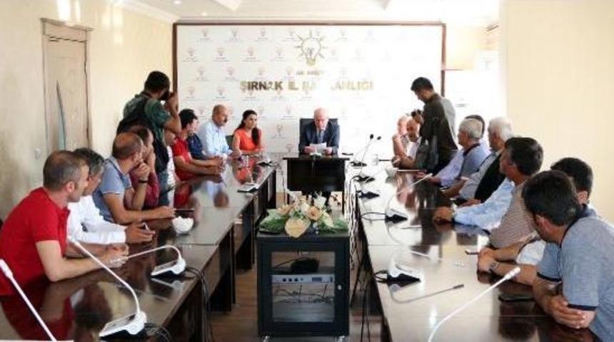 Ak Parti Şırnak İl Başkanı Aşan Istifa Etti
