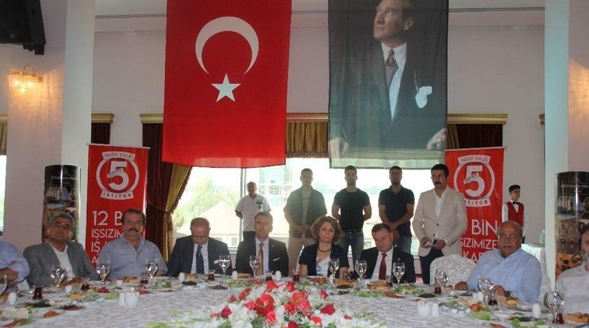 "hatay Halkı Hakkını İstiyor" İmza Kampanyası
