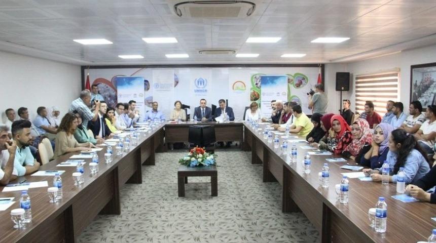 Suriyelilerin Tarımda İstihdamını Sağlayacak Proje Tanıtıldı