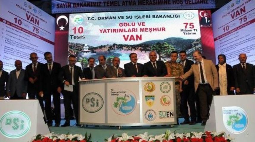 Bakan Eroğlu: Hakkari Ter&ouml;rle Değil, Huzur B&ouml;lgesi Olarak Anılacak (2)