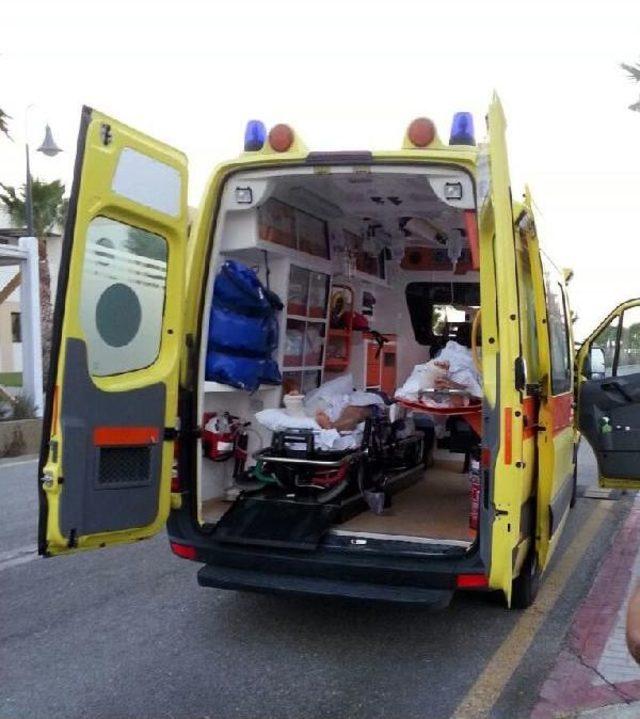 Deniz Ambulansı Ile İstanköy'den Yaralı Taşındı