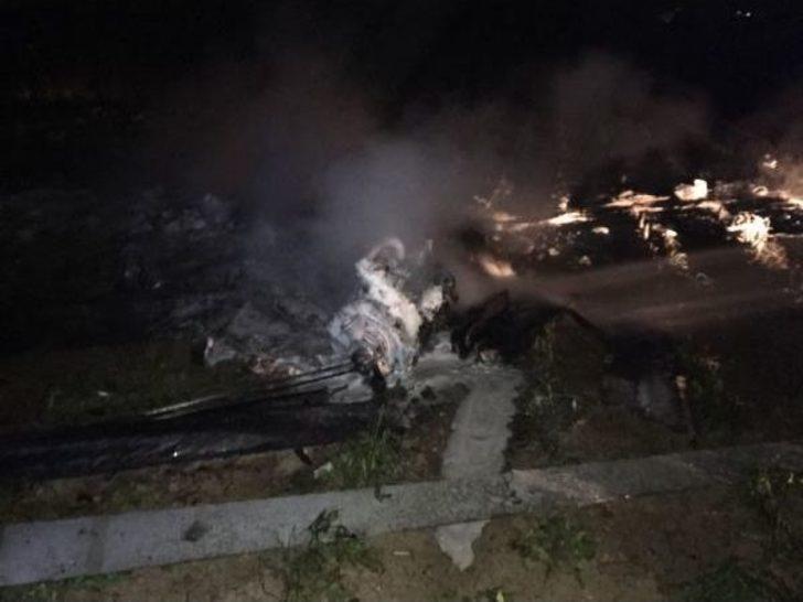 Adana'da Insanız Hava Aracı Düştü (2)