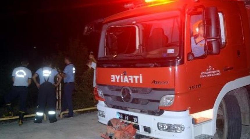Bodrum'daki Yangın Korkuttu