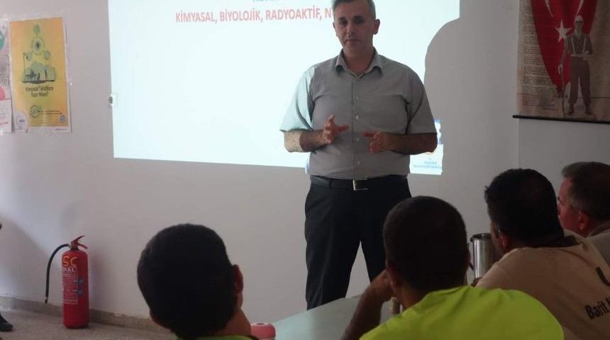 Afete Hazır İşyeri Projesi Kapsamında Eğitim Verildi