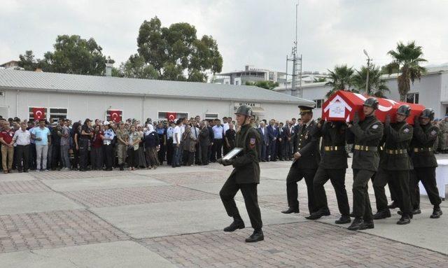 Şehit Jandarma Uzman Çavuş Abdullah Akdeniz Memleketine Törenle Uğurlandı