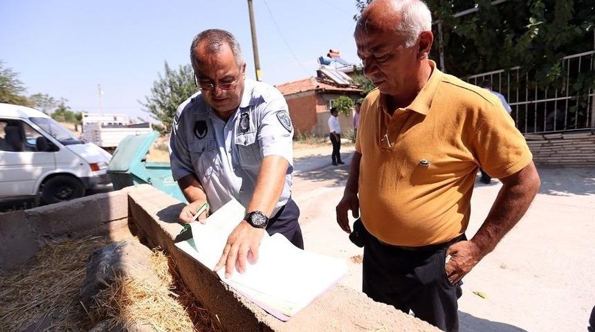 Merkezefendi Belediyesi Zabıta M&uuml;d&uuml;rl&uuml;ğ&uuml;nden Bayram &Ouml;ncesi Ka&ccedil;ak Kurban Denetimi