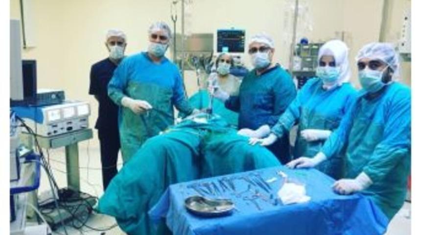 Batman&rsquo;da Laparoskopi Y&ouml;ntemi İle Rahim Alma Ameliyatı Yapıldı