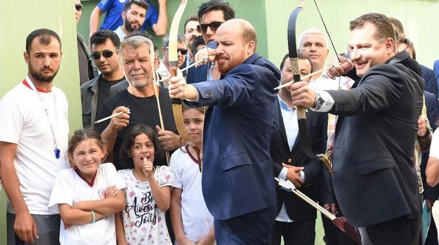 Bilal Erdoğan Balıkesir&rsquo;de Ok Attı