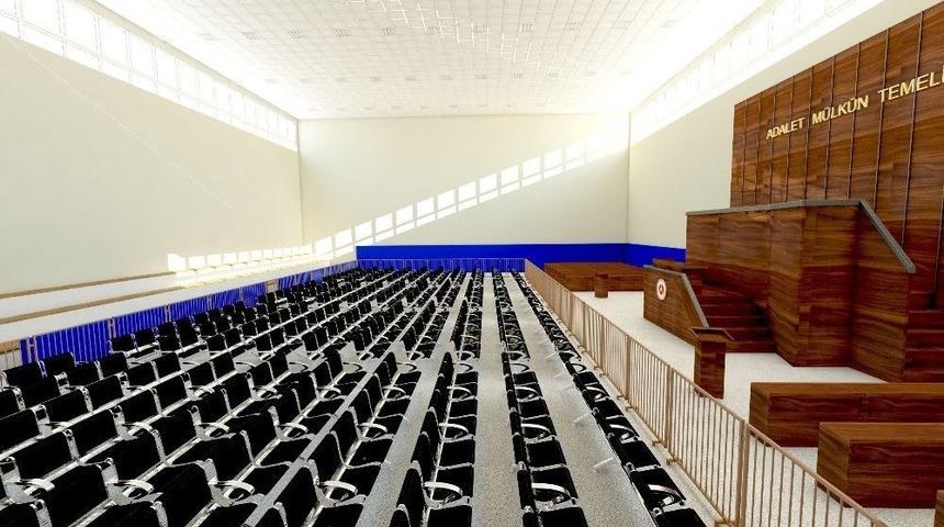 Konya&rsquo;da, 527 Sanıklı Fet&ouml; Davası İ&ccedil;in Spor Salonu Hazırlanıyor