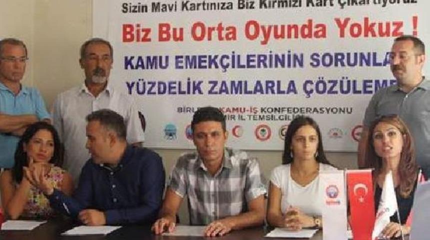 Birleşik Kamu İş Konfederasyonu: Biz Bu Ortaoyunun Fig&uuml;ranı Olmayacağız