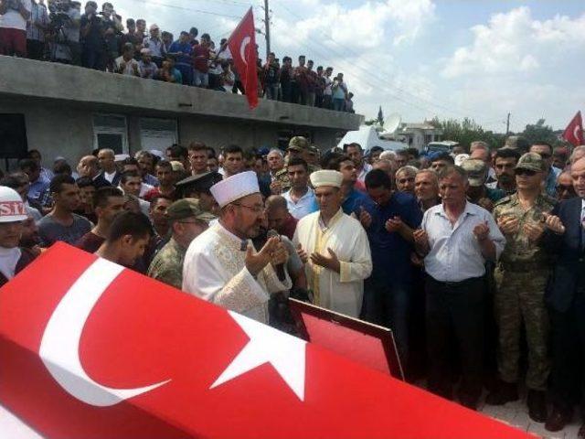 Şehit Uzman Çavuş Abdullah Akdeniz'e Uğurlama Töreni (2)