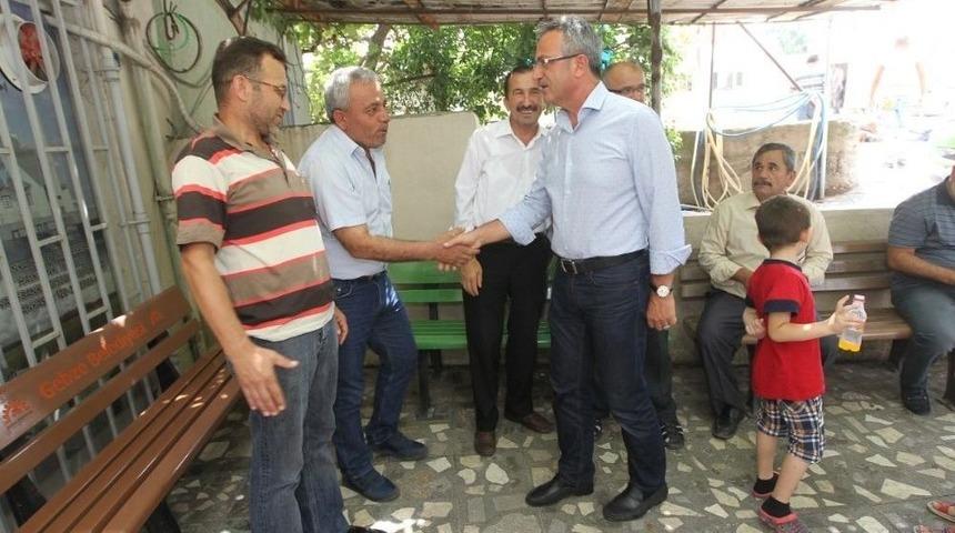 Başkan Köşker’den Arapçeşme’de Esnaf Turu