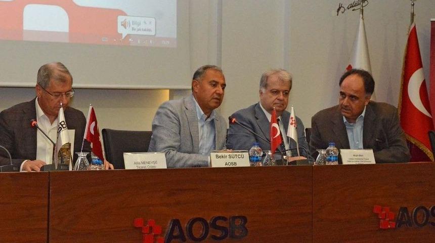 L&uuml;bnan Heyeti, Aosb&rsquo;de Sanayicilerle İşbirliği İmkanlarını G&ouml;r&uuml;şt&uuml;