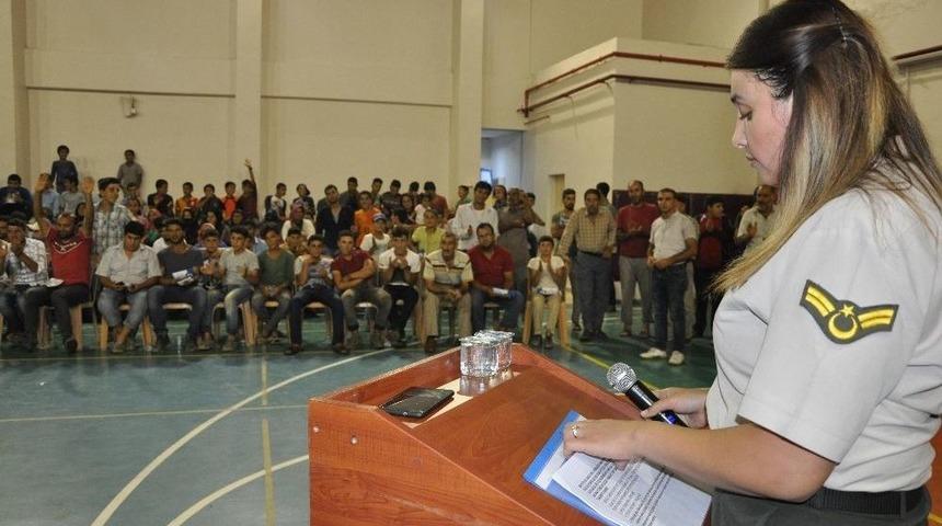 300 Geçici İşçiye Kadına Şiddet Konusu Anlatıldı