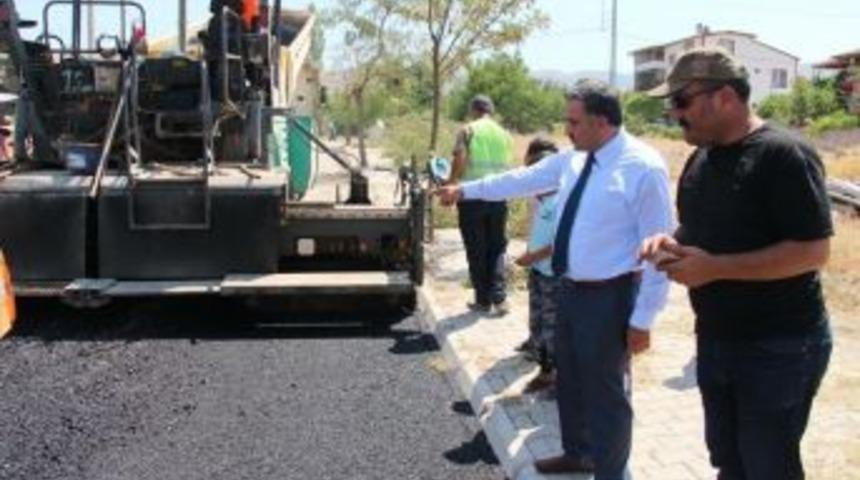 Develi Ayg&ouml;zme Mahallesi&rsquo;nde Asfalt &Ccedil;alışmaları S&uuml;r&uuml;yor