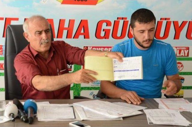 Kayseri Erciyesspor'dan 'sahte Senet' Açıklaması