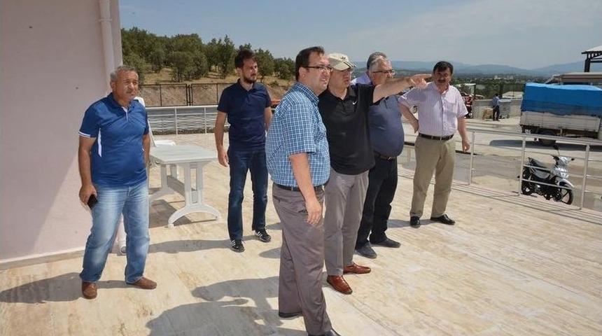 Gediz&rsquo;de Canlı Hayvan Pazarı Hizmet Vermeye Başladı