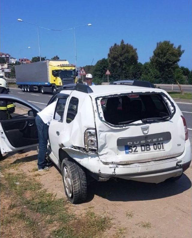 Fatsa’da Trafik Kazaları: 13 Yaralı