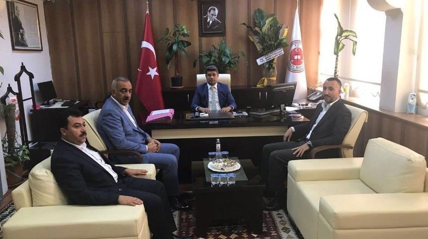 Siverek Cumhuriyet Başsavcısı Karataş&rsquo;a Ziyaretler S&uuml;r&uuml;yor