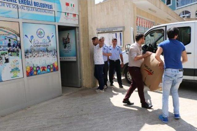 Zonguldak'ta Polis Ve Zabıtadan Dilenci Denetimi