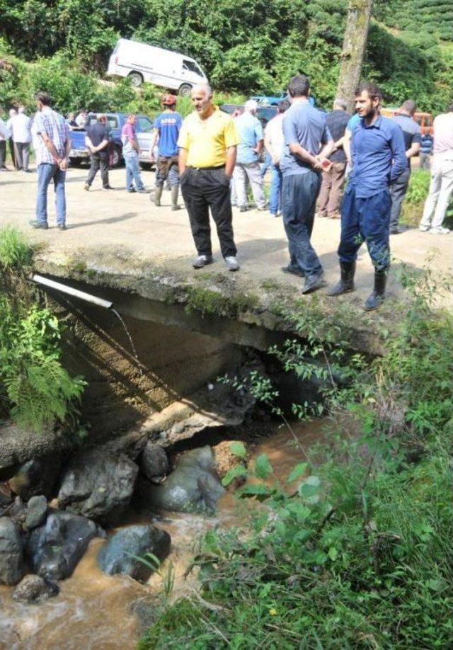 Rize’De Hasar Tespit Çalışması Sürüyor