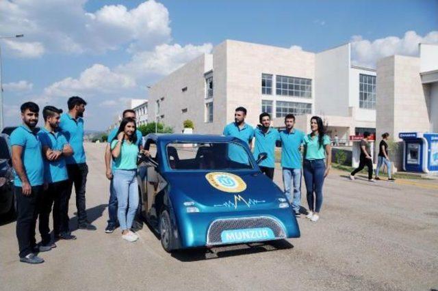 Munzur Üniversitesi Öğrencilerinden Elektrikli Otomobil