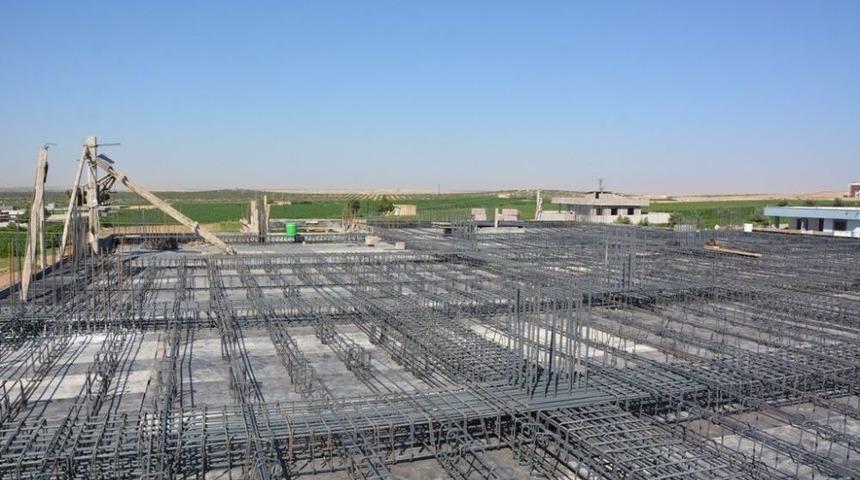 Ceylanpınar&rsquo;da Kız Yurdu İnşaatı Devam Ediyor