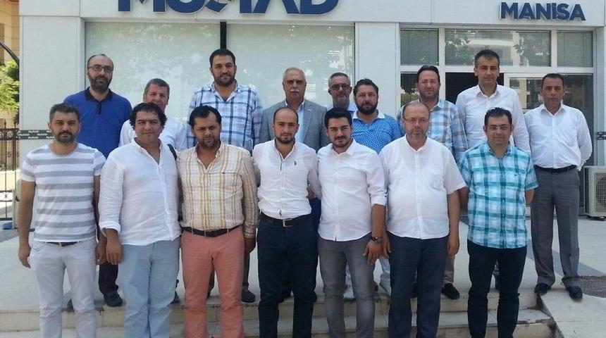 Manisa Ve Kayserili İşadamları Fikir Alışverişinde Bulundu
