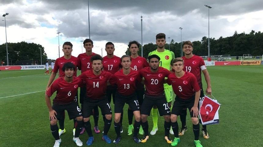 U17 Milli Futbol Takımı, İngiltere’ye 3-2 Yenildi