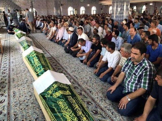 Sakarya'daki Kazada Ölen 7 Fındık Işçisine Mardin'de Toplu Cenaze Namazı