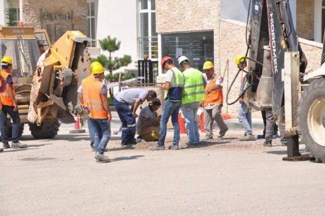 Başkent'te Doğalgaz Borusu Patladı