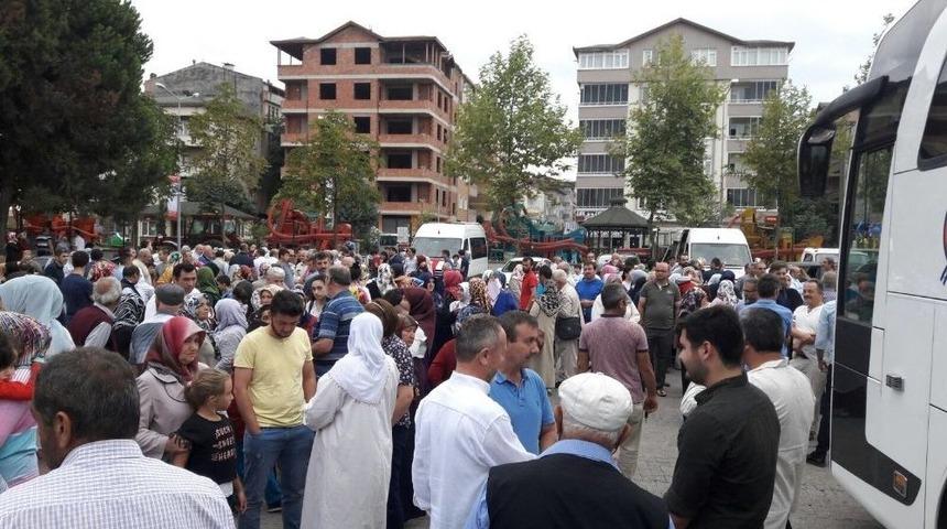 Hacı Adayları Kutsal Topraklara Uğurlandı