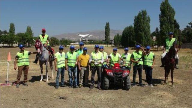 Erzincan'da Drone'lu Kurban Yakalama Timi