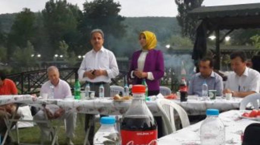 Boz&uuml;y&uuml;k İl&ccedil;e Milli Eğitim M&uuml;d&uuml;rl&uuml;ğ&uuml; Personeli T&uuml;rbin Mesire Alanında Buluştu