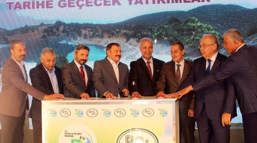 Bakan Eroğlu Adıyaman&rsquo;da Temel Atma T&ouml;renine Katıldı