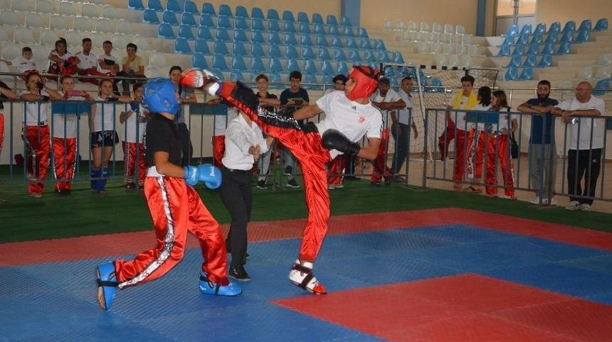 Kick Boks Korkuteli Kaymakamlık Kupası Başladı