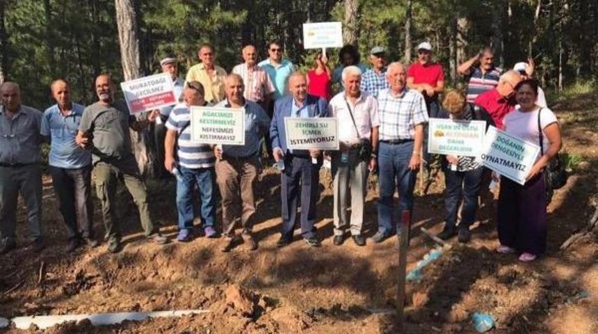 Murat Ddağı'nda Altın Madeni I&ccedil;in Ağa&ccedil; Kesimine Tepki