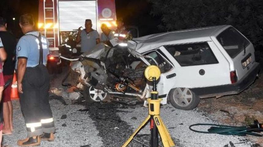 Bodrum'da Kaza: 1 &Ouml;l&uuml;, 1 Yaralı