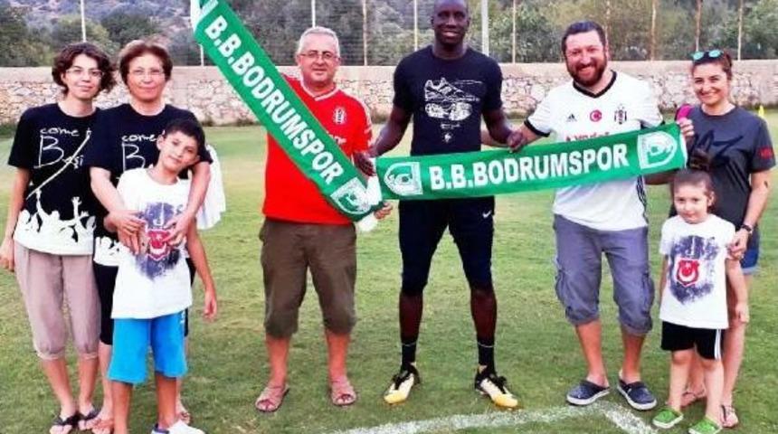 Demba Ba Bodrum'da Çalışmalarına Devam Ediyor (Fotoğrafları)